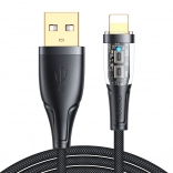 USB‑A na Lightning kabel 1,2 m JOYROOM, 2,4 A, crni