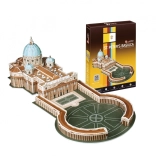 3D puzzle bazilika svetog Petra