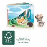 Interaktivna drvena slikovnica Small Foot