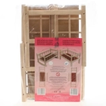 Drvena kolijevka za lutke