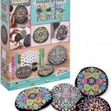 Slikanje na kamenčiće GRAFIX – mandalinski sjajni ukrasi