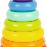 Malou nohou stohirajući toranj Duga