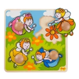 Bigjigs Toys umetaljka puzzle Vile
