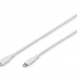 Silikonski kabel USB‑C – Lightning, USB 2.0 60 W, MFI certificiran, 1 m Bijeli