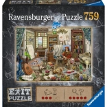 Puzzle Ravensburger Exit: Atelier umjetnika 759 dijelova