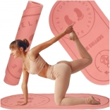 Ružičasta podloga za vježbanje i skakanje