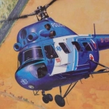 Kliklak Helikopter Mil Mi 2 - Policija