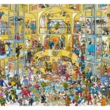 Puzzle od 1000 dijelova Dan kao i svaki dan u hotelu, Schone