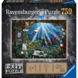 Ravensburger Puzzle EXIT: Podmornica 759 kom