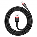 Baseus Cafule USB–Lightning kabel 1 m, 2,4 A, crveno‑crni