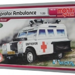 Konstrukcijski set Monti System UNPROFOR Ambulance Land Rover 1:35