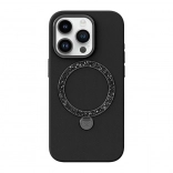 Joyroom futrola Dancing Circle za iPhone 15 Pro, crna