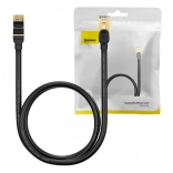 Baseus Ethernet kabel RJ45, 10 Gb/s, 1 m, crni