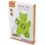 Drvena igra bacanja prstenova – žaba