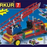 Konstrukcijski set MERKUR 7 – 100 modela, 1124 kom