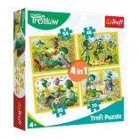 Puzzle 4u1 Obitelj TREFLIK
