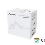 Mrežni kabel UTP Cat.5e, bakrena žica, 305 m, crni