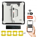 Robotski čistač prozora Webber s aplikacijom i spremnikom