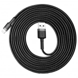 Baseus Cafule USB–Lightning kabel 3 m, 2 A, crni/sivi