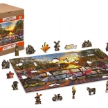 Drvene puzzle Bicikli u Amsterdamu