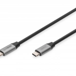 USB‑C kabel 3.0, 60 W, 5 Gbps, USB‑C na USB‑C, 1 m, crni