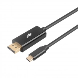 USB-C na DisplayPort kabel 2m crni