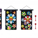 Magnetska meta, dvostrana sa strelicama – šareni cvijet