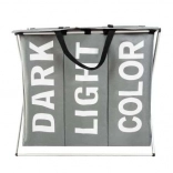 Trokutinska košara za rublje sa sklopivim okvirom