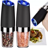 Električni gravitacijski mlinac za začine – set 2 kom Ruhhy