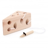 Drveni provlačni sir s mišem – Small Foot