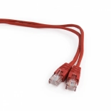 Patch cord kategorije 5e 0,25 m crveni