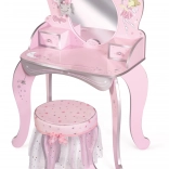 Drveni toaletni stolić s stolicom Magic Maria