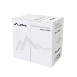 LANBERG UTP Cat.5e bakreni instalacijski kabel 305 m – sivi