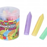 Šarene trokutaste kreda za pločnik, 20 kom