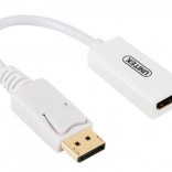 UNITEK adapter DisplayPort na HDMI 4K, bijeli