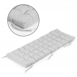 Jastučić za vrtno ležaljku i naslonjač, sivi 145 × 52 cm MODERNHOME