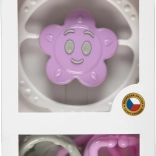 Set zvečki – lanac i zvjezdica/čupavac, šareno