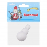 Božićni ukras Wiky Snjegović od vune