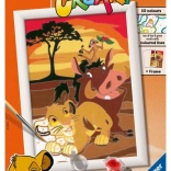 CreArt Disney: Kralj lavova – slikanje po brojevima