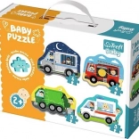 Dječje puzzle s motivima vozila od Trefl