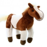 Plišani konj smeđebijeli 23 cm
