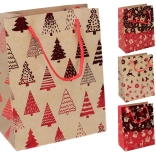 Božićna poklon vrećica mala veličina