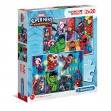Puzzle Clementoni Marvel Superjunaci 2x20 dijelova