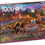 JUMBO puzzle vodeni kanali u Amsterdamu – 1000 dijelova