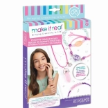 MAKE IT REAL set za izradu nakita Positive Gems – ogrlica i 3 narukvice