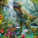 Dijamantno slikanje – svijet dinosaura 30 × 40 cm