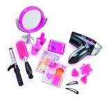 Veliki kozmetički set za male šminkerice s fenom i ogledalom