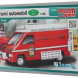 Konstrukcijski set Monti System MS 45 Vatrogasno vozilo Renault Trafic 1:35 u kutiji 22x16x5 cm