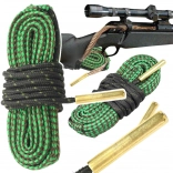 Čistaća uže za cijev s integriranim mesinganim četkicama 5.56/.223/.22