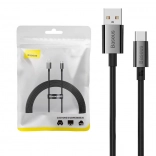 Punjački i podatkovni kabel USB‑C Baseus s zaslonom 100 W, 2 m, crni